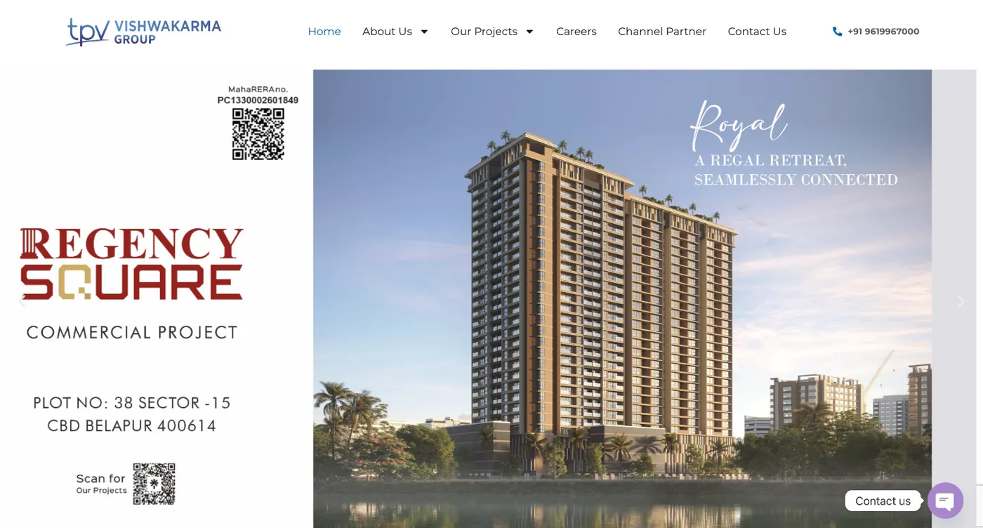 TPV Vishwakarma website