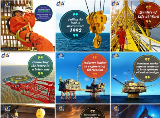 DAS Offshore LinkedIn and social media posts